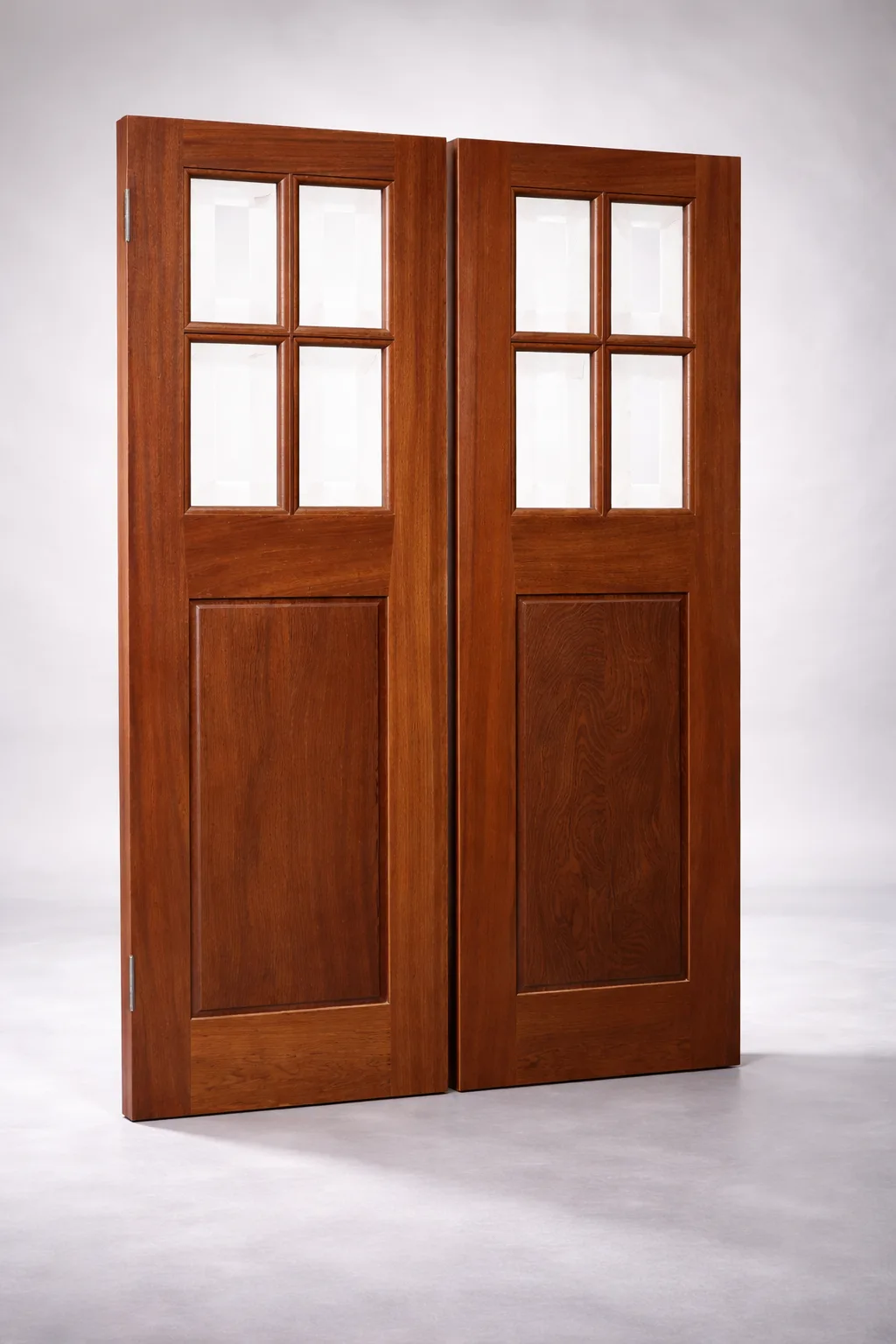 Bespoke hardwood glazed entrance doors by Monarch Joinery